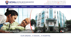 Desktop Screenshot of getwellhospitals.com